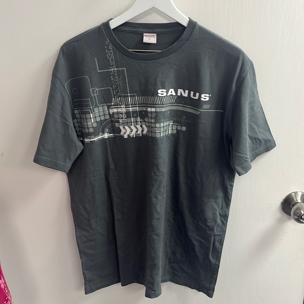 Sanus Men’s Grey T-Shirt (4081)